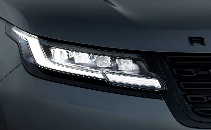 Detail masky Range Rover Velar