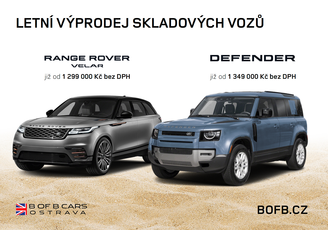 Letní výprodej skladových vozů — B of B Cars